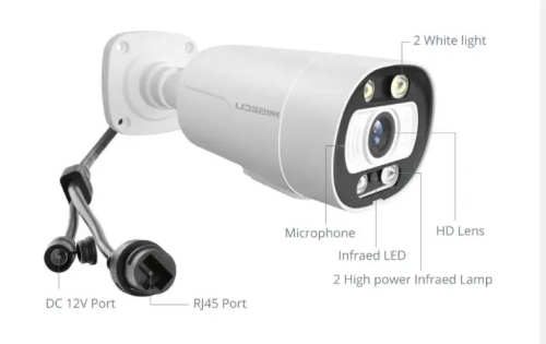 5MP POE Camera Outdoor Security Camera