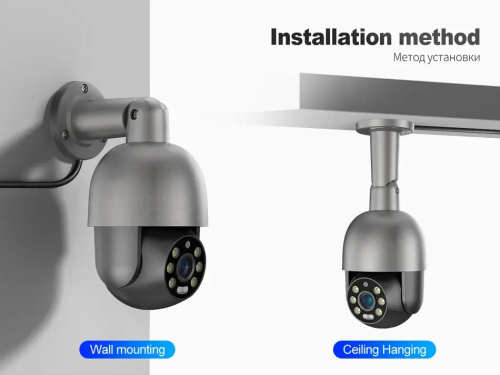 8MP 360° Outdoor POE Camera System support Pan Control