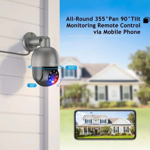 4MP POE Camera Kit with Smart AI Motion Detection