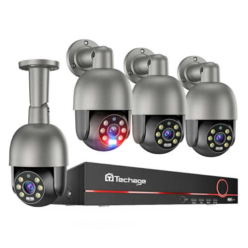 4MP POE Camera Kit with Smart AI Motion Detection