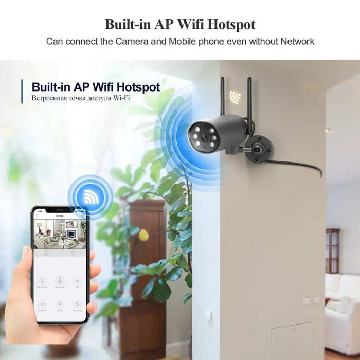 3MP WiFi Camera Support Auto Tracking