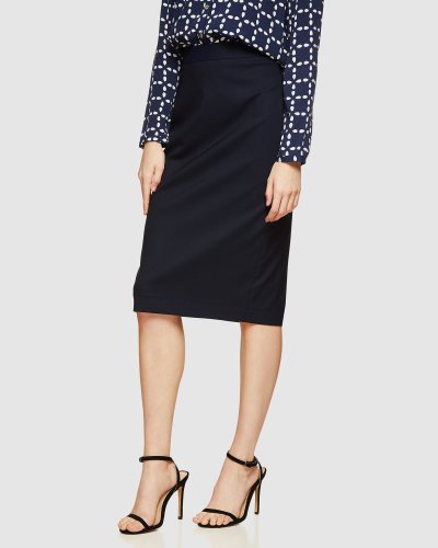 PEGGY WOOL SUIT SKIRT