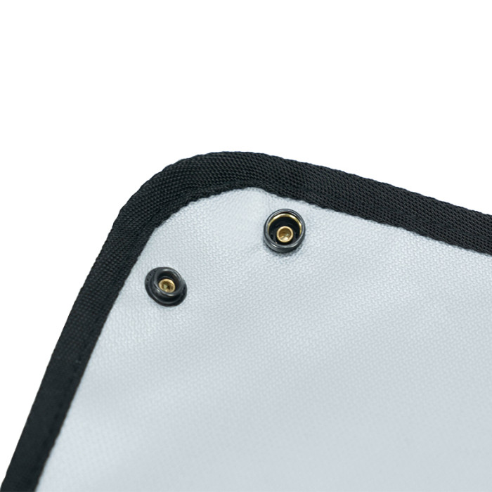 POMOLY 캠핑용 난로 엠버 매트 불 구덩이 매트(73 x 58 cm)