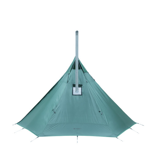 HUSSAR 초경량 캠핑 티피 텐트 홀옷감 포함 1-2인