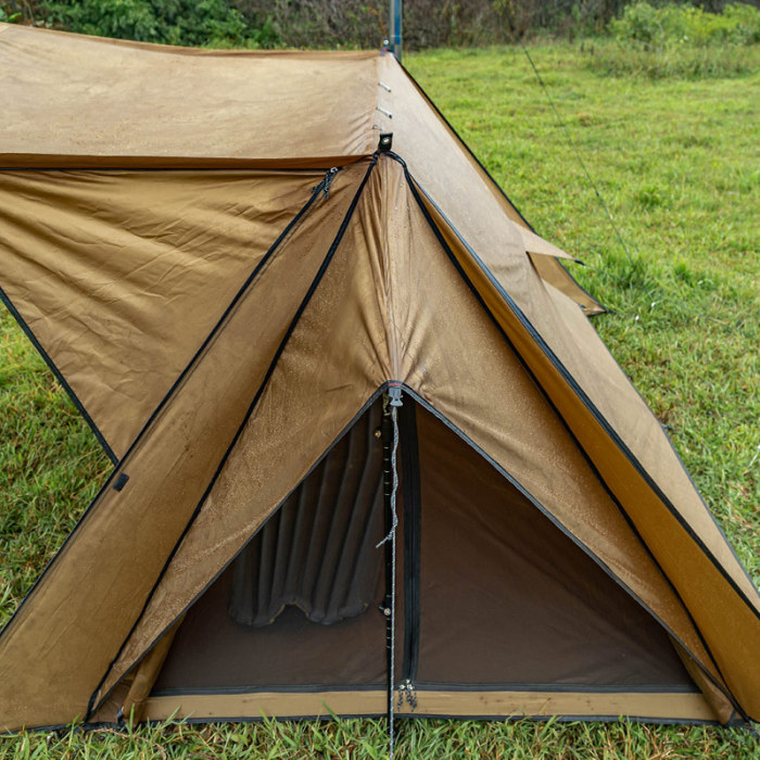 STOVEHUT 70 3.0캠핑 난로 텐트 부시크래프트 첼트반 텐트 내화성 홀옷감 포함