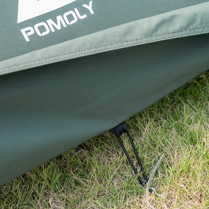 YARN Plus 캠핑용 캔버스 난로텐트 내화성홀옷감가 있는 면텐트 2-4인