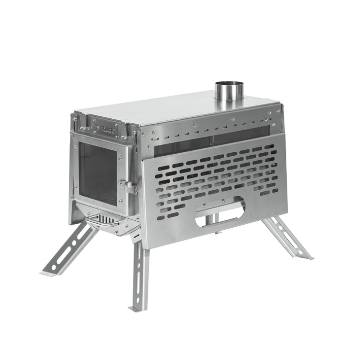 Oroqen 텐트용 목재 스토브 휴대용 스테인리스 캠핑 난로