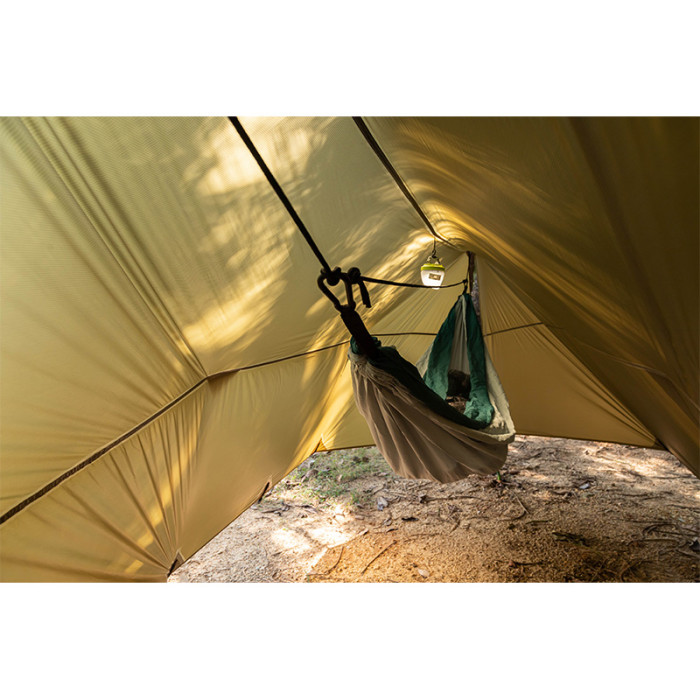 Wolfden UL 해먹 레인 플라이 방수포 대피소 9피트 x 12피트 | 초경량 20D 3000mm 실나일론 방수포
