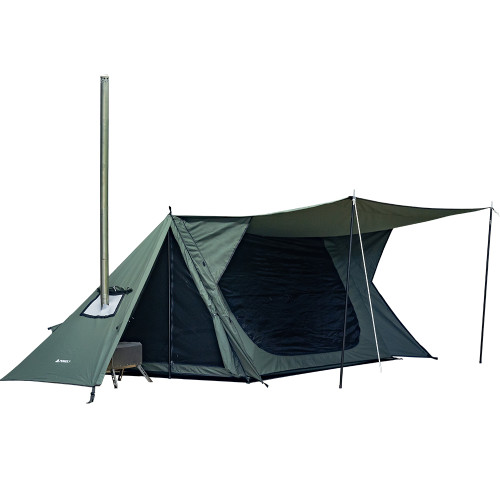 STOVEHUT TC 굴뚝 대피소 | Bushcrafter를 위한 캠핑 핫 텐트 | POMOLY 신상품