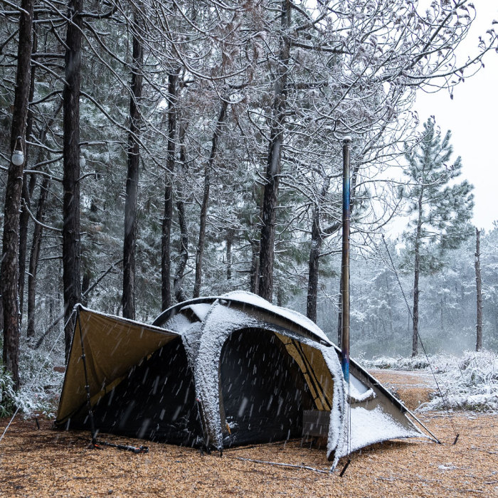LEO 2 40D 캠핑 우드 스토브 텐트 | POMOLY 신상품