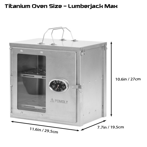 【예매】Lumberjack Max 티타늄 오븐 | POMOLY  신상품
