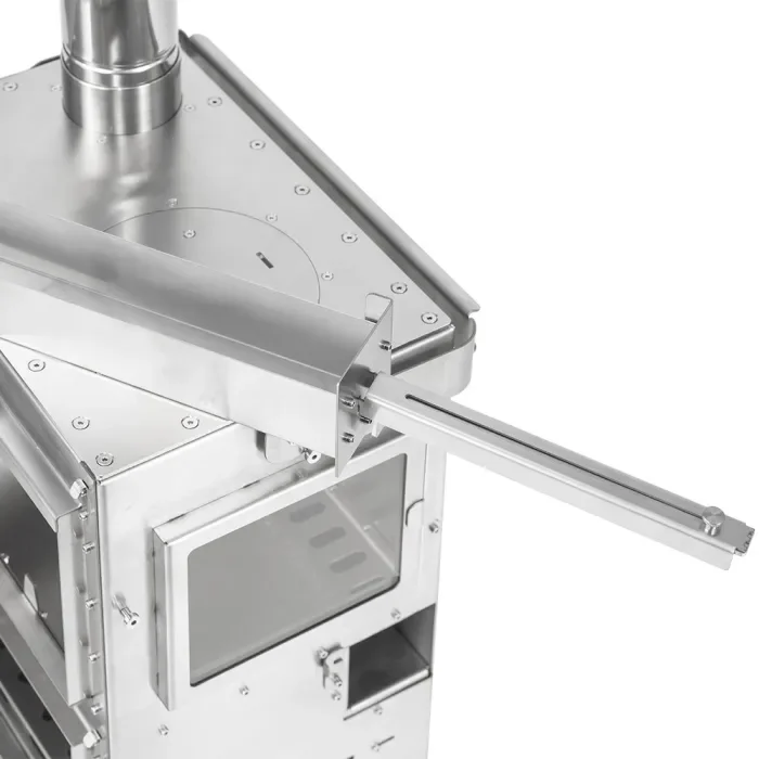 【예매】Baker 핫 텐트 오븐 스토브 | 휴대용 텐트 목재 스토브 | 목재 연소 스토브