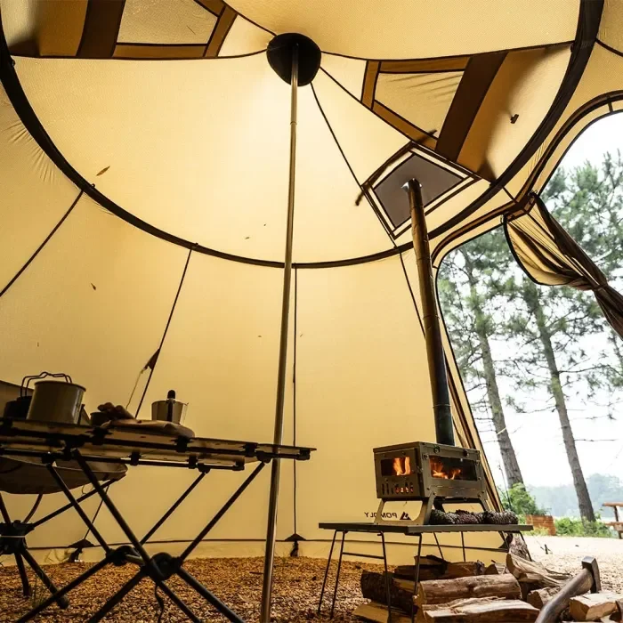 【예매】Circle 6 | 캠핑 핫 텐트 | POMOLY 신상품 2023