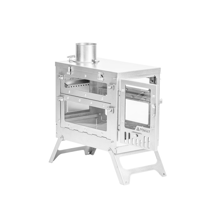 X-Ti 5 | 더블 폴드 티타늄 우드 스토브 | POMOLY 신상품 2025