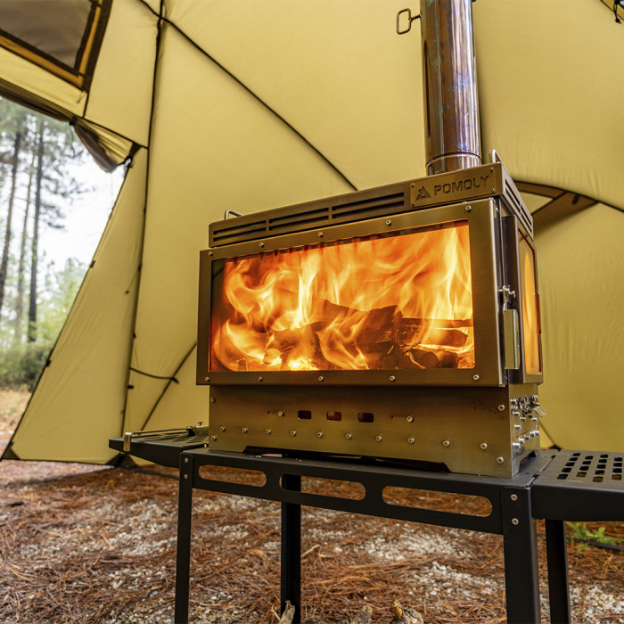 Dweller Ultra 4 | 캠핑용 나무 난로 | POMOLY 신상품 2024
