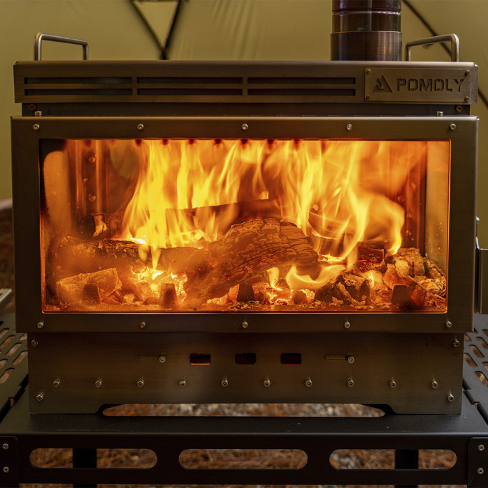 Dweller Ultra 4 | 캠핑용 나무 난로 | POMOLY 신상품 2024