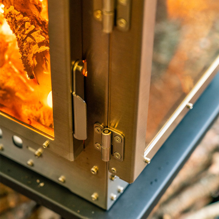 Cube 4 | 야외용 나무 난로 | POMOLY 신상품 2025