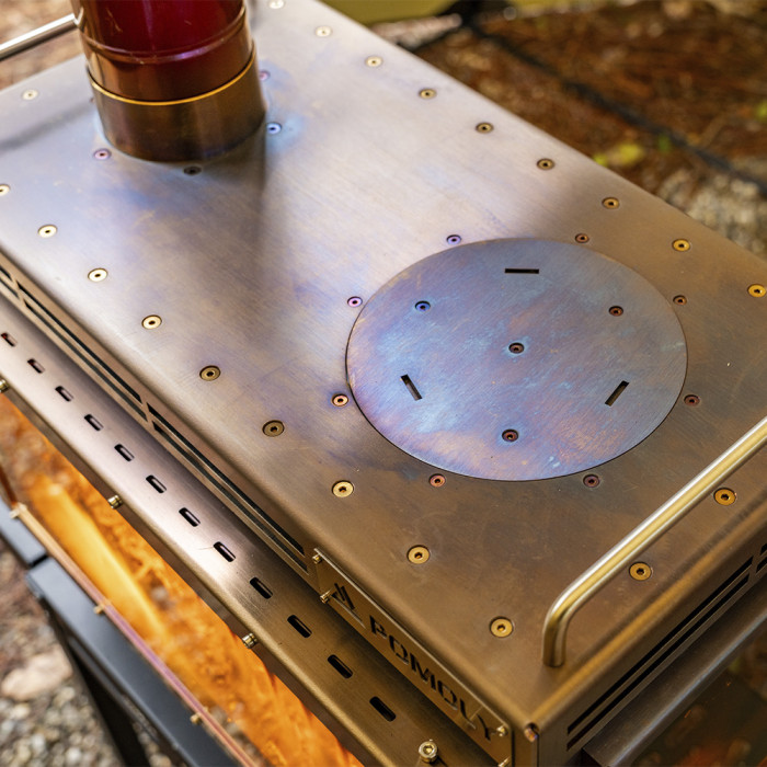 Dweller Ultra 4 | 캠핑용 나무 난로 | POMOLY 신상품 2024