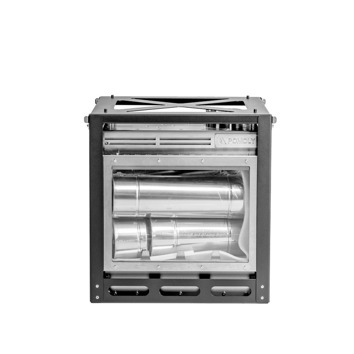 Cube 4 | 야외용 나무 난로 | POMOLY 신상품 2025