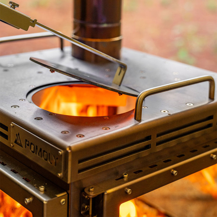 Cube 4 | 야외용 나무 난로 | POMOLY 신상품 2025