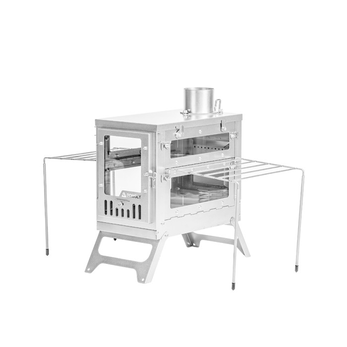 X-Ti 5 | 더블 폴드 티타늄 우드 스토브 | POMOLY 신상품 2025