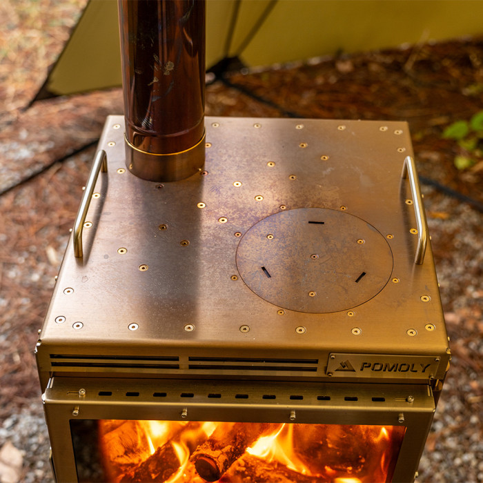 Cube 4 | 야외용 나무 난로 | POMOLY 신상품 2025