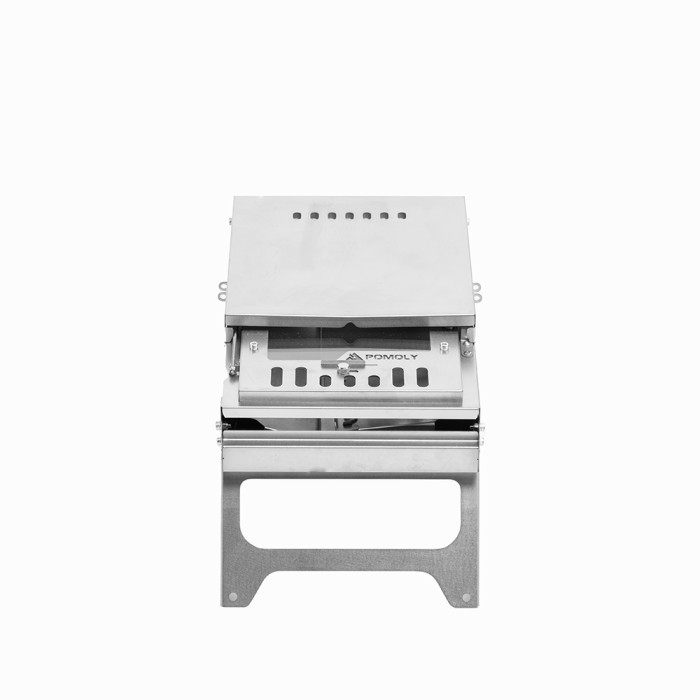 X-Ti Max | 더블 폴드 티타늄 우드 스토브 | POMOLY 신상품 2025