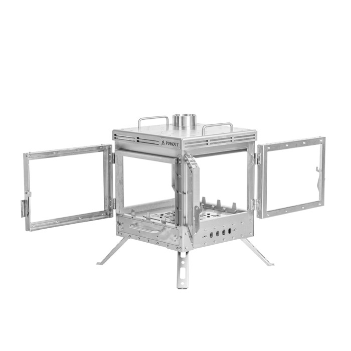 Cube 4 | 야외용 나무 난로 | POMOLY 신상품 2025