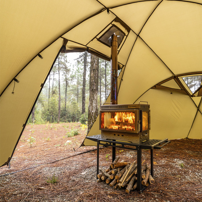 Dweller Ultra 4 | 캠핑용 나무 난로 | POMOLY 신상품 2024