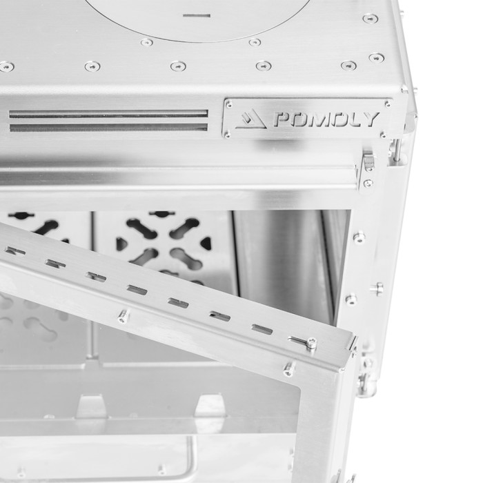 Cube 4 | 야외용 나무 난로 | POMOLY 신상품 2025