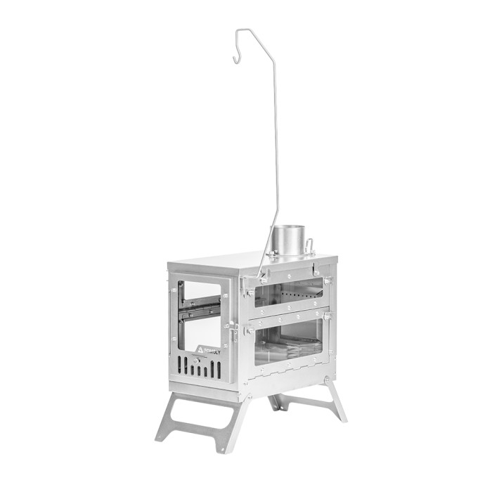 X-Ti 5 | 더블 폴드 티타늄 우드 스토브 | POMOLY 신상품 2025