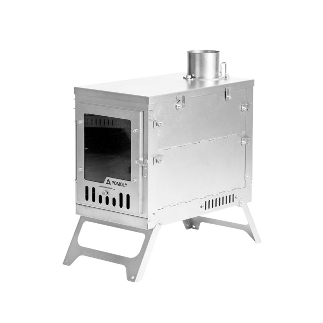 X-Ti Max | 더블 폴드 티타늄 우드 스토브 | POMOLY 신상품 2025