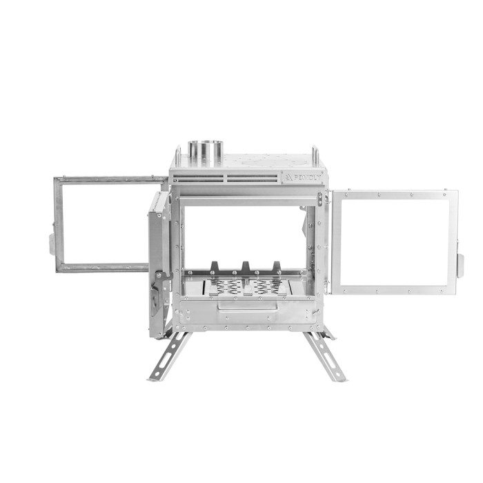 Cube 4 | 야외용 나무 난로 | POMOLY 신상품 2025
