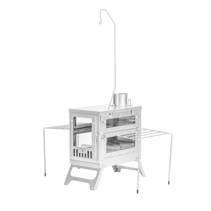 X-Ti 5 | 더블 폴드 티타늄 우드 스토브 | POMOLY 신상품 2025