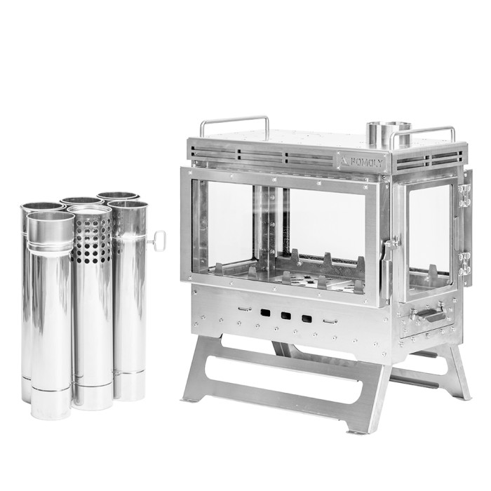 Dweller Ultra 4 | 캠핑용 나무 난로 | POMOLY 신상품 2024