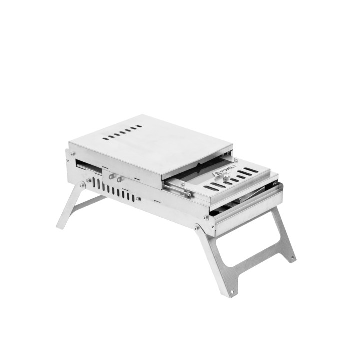 X-Ti Max | 더블 폴드 티타늄 우드 스토브 | POMOLY 신상품 2025