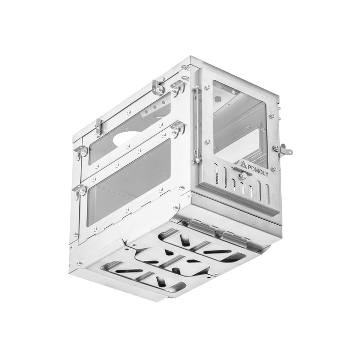 X-Ti 5 | 더블 폴드 티타늄 우드 스토브 | POMOLY 신상품 2025