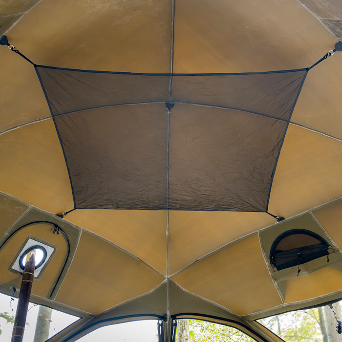 POMOLY Sphere X8 | 독립형 돔 캠핑 핫 텐트 8P | POMOLY 신상품 2025