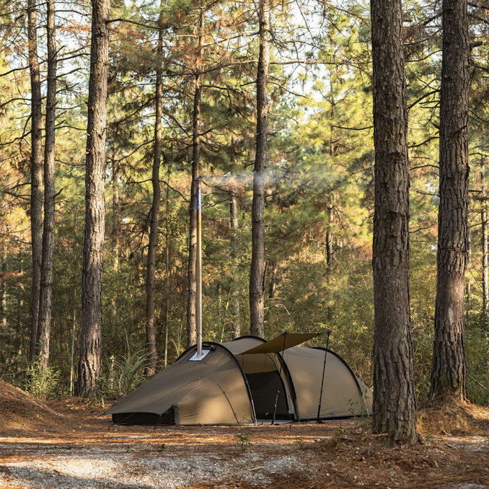 Locomotive 3 굴뚝 텐트 | POMOLY 새로운 도착 2024