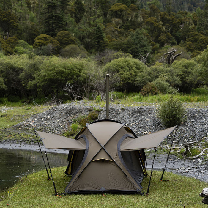 LEO 2 | 20D 캠핑 목재 스토브 텐트 | POMOLY 새로운 도착 2024