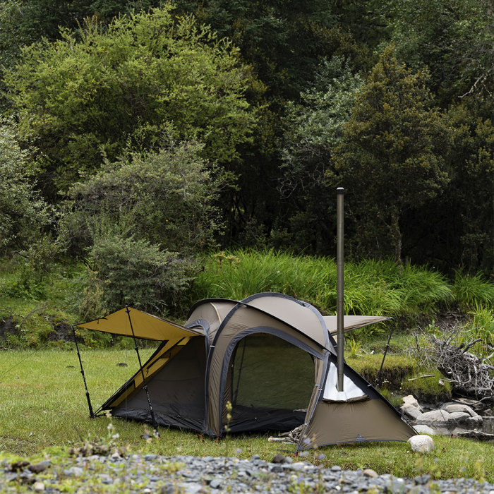 LEO 2 | 20D 캠핑 목재 스토브 텐트 | POMOLY 새로운 도착 2024