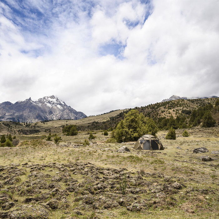 POMOLY Sphere X8 | 독립형 돔 캠핑 핫 텐트 8P | POMOLY 신상품 2025