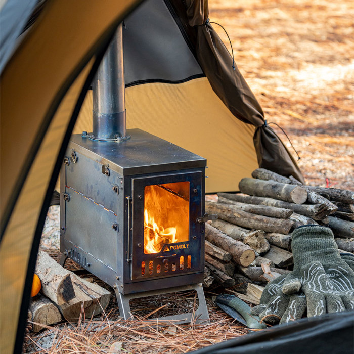 LEO 2 | 20D 캠핑 목재 스토브 텐트 | POMOLY 새로운 도착 2024