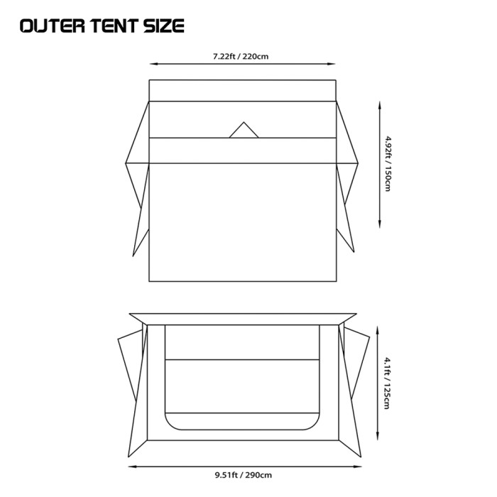 STOVEHUT | 초경량 쉘터 캠핑 텐트 | POMOLY 신상품 2024