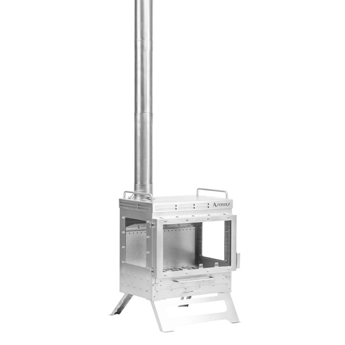 【예매】Dweller Max Ti 3 | 티타늄 장작 난로 | POMOLY 새로운 도착 2023