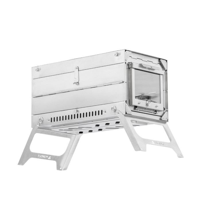 POMOLY Fold X | 티타늄 장작 난로 | Fastfold 텐트 스토브 | 포몰리 새로운