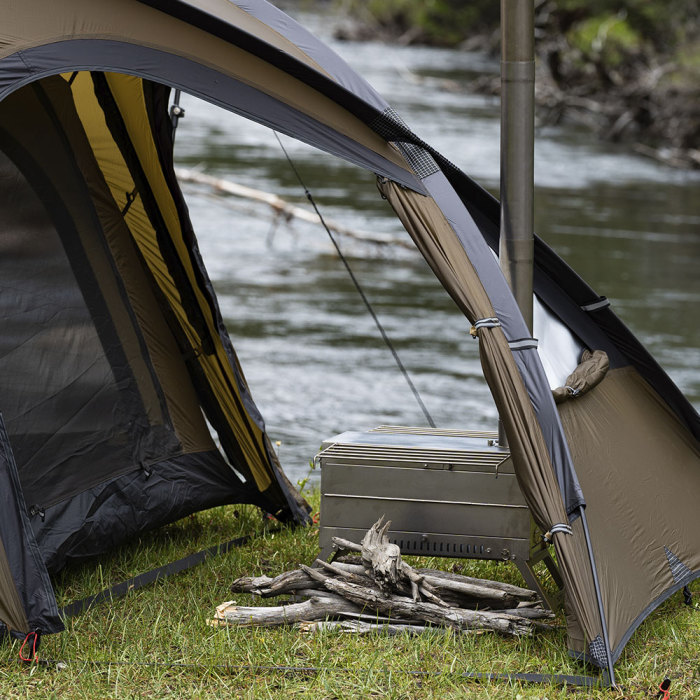 POMOLY Fold X | 티타늄 장작 난로 | Fastfold 텐트 스토브 | 포몰리 새로운