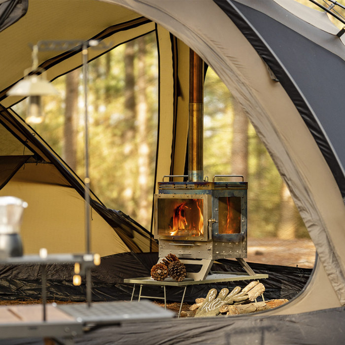 【예매】Dweller Max Ti 3 | 티타늄 장작 난로 | POMOLY 새로운 도착 2023