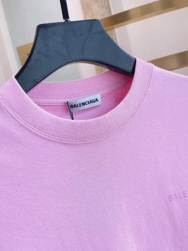 BALENCIGA Front and back monogrammed short sleeve T-shirt