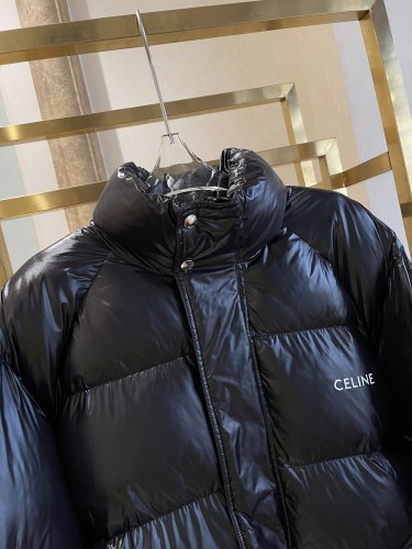 C*eline logo print cotton jacket